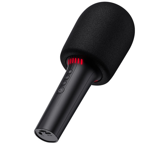 Trands Bluetooth Wireless Karaoke Microphone, Black, KO14