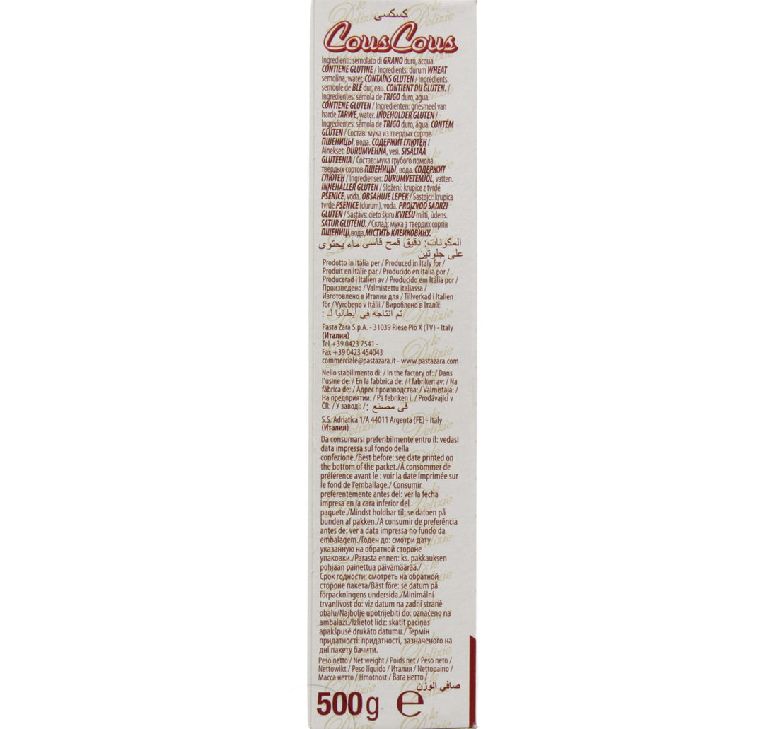 Pasta Zara Couscous 500 g