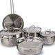 Korkmaz Alfa Stainless Steel Cookware Set, 9 pcs, A1660