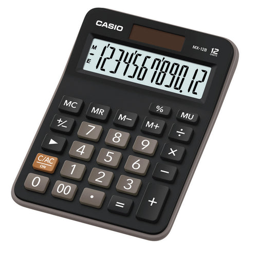 Casio Calculator MX-12B Black