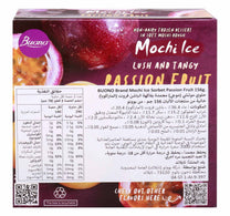 Buono Mochi Ice Passion Fruit Sorbet Non-Dairy Frozen Dessert 156 g