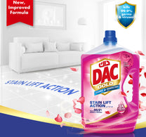 Dac Gold Multi-Purpose Disinfectant & Liquid Cleaner Rose 3 Litres