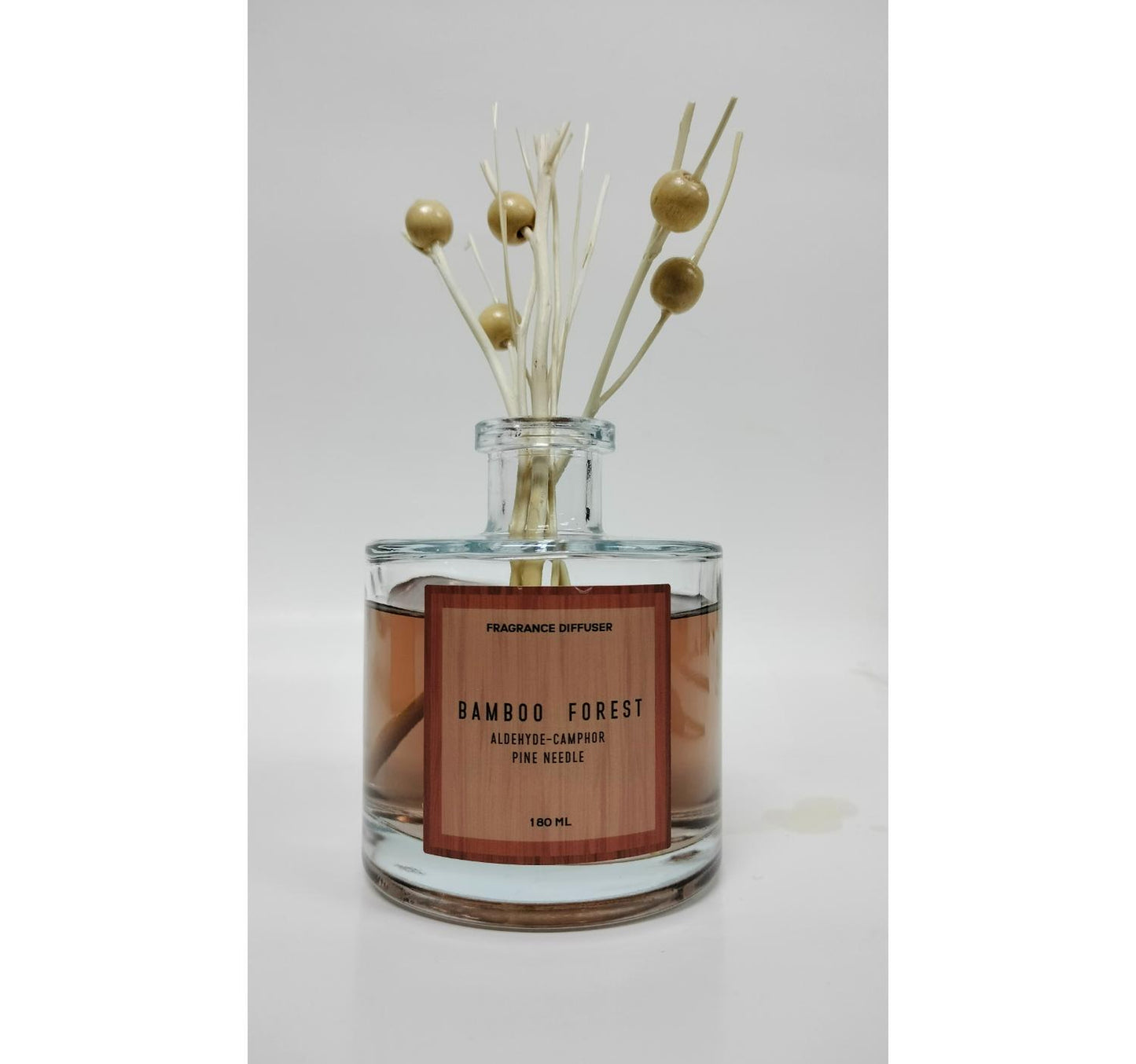 Maple Leaf Home Wood Bamboo Forest Fragrance Oil Diffuser, 180 ml