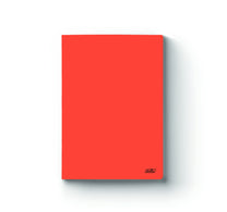 Firmo Single Lined Notebook A5, 60 Sheets, Red, 74972