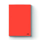 Firmo Single Lined Notebook A5, 60 Sheets, Red, 74972