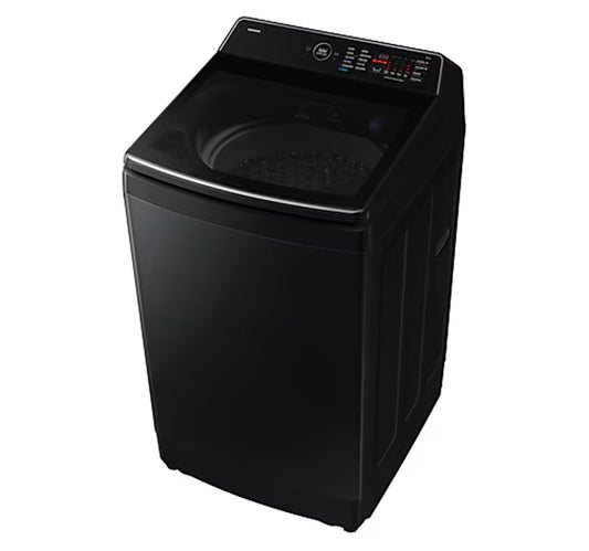 Samsung Top Load Washing Machine, 13 kg, 700 RPM, Black Caviar, WA80F13B6BGK