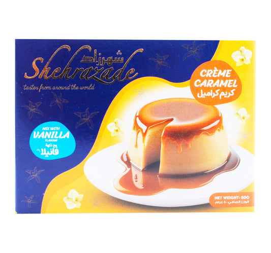Shehrazade Vanilla Flavour Crème Caramel 80 g