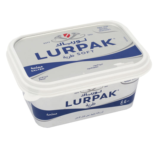 لورباك - علبة زبدة طرية مملحة 2 × 400 جم