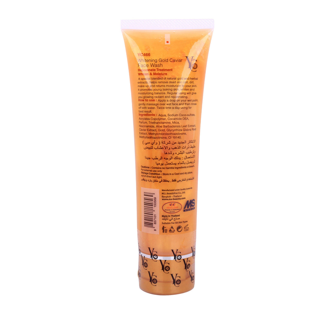 YC Face Wash Whitening Gold Caviar 100 g
