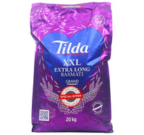 Tilda Grand Extra Long Basmati Rice Value Pack 20 kg