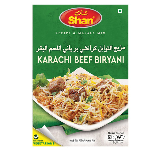 Shan Karachi Beef Biriyani Masala 60 g