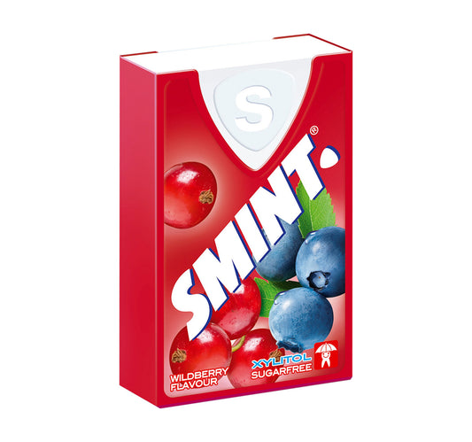 Smint Sugar Free Wildberry Flavour Breath Freshener Mints 8 g