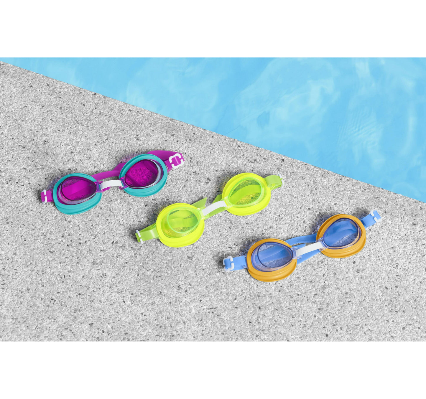 Bestway Aqua Burst Essential Goggles, 1pc, Assorted, 21002