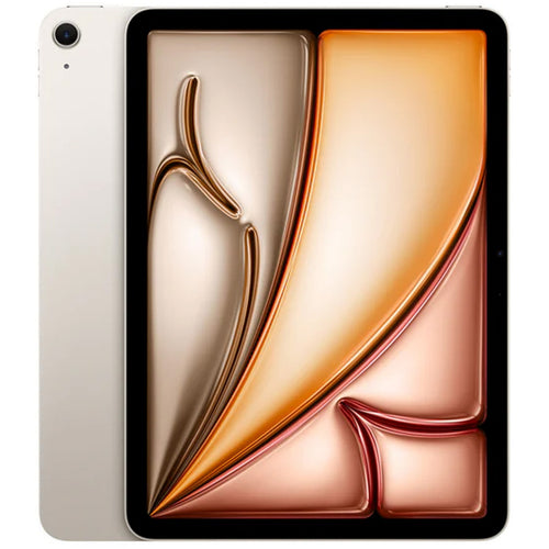 Apple iPad Air 11 بوصة، واي فاي، شريحة Apple M3، ذاكرة وصول عشوائي (RAM) سعة 8 جيجابايت، سعة تخزين 128 جيجابايت، Starlight، MC9Y4AB/A