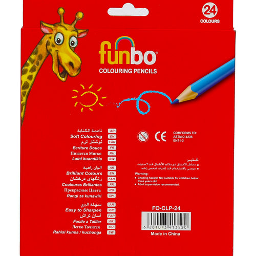 Funbo Colouring Pencils FO-CLP-24