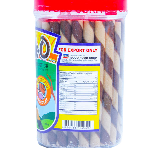 Stick-O Chocolate Wafer Stick 380 g