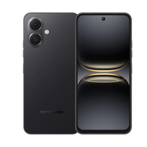 Tecno Spark Go 2 4G Smartphone, 4 GB RAM, 128 GB Storage, Ink Black, KM4