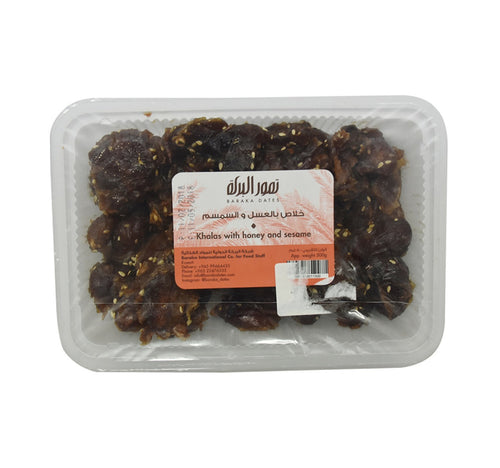 Baraka Khalas Dates with Honey & Sesame 500 g