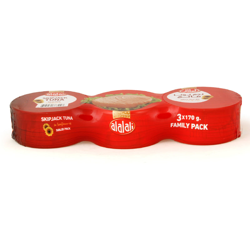 Al Alali Skipjack Tuna In Sunflower Oil 3 x 170 g