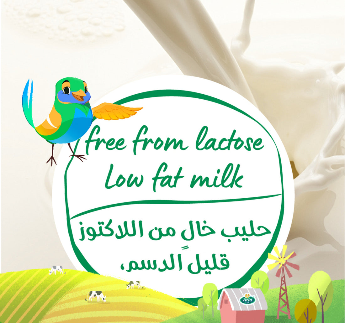 Arla Organic Milk Lactose Free Low Fat 1 Litre