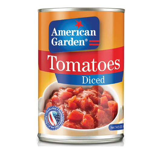 American Garden Diced Tomatoes Gluten Free 411 g