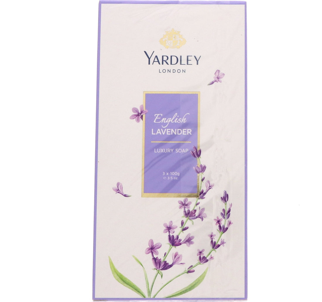 صابون ياردلي الفاخر برائحة اللافندر الإنجليزي 3 × 100 غرام