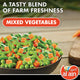 Al Ain Mixed Frozen Vegetable Bag 900 g