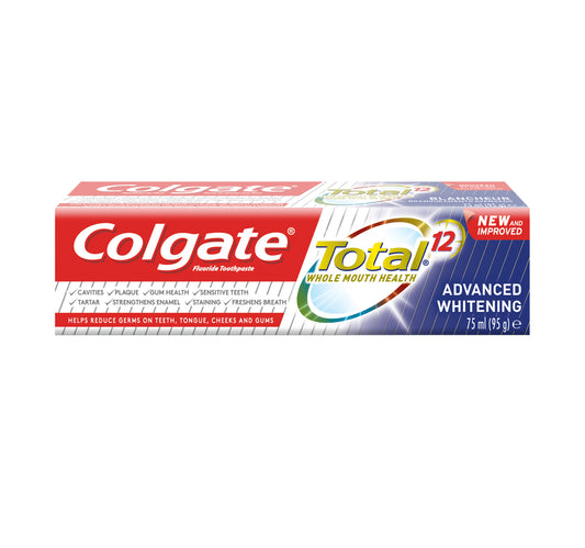 Colgate Total 12 Advanced Whitening Toothpaste 75 ml