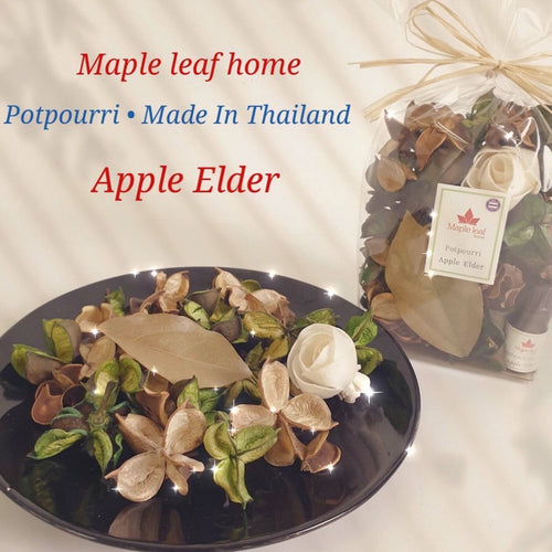 Maple Leaf Fragrance Sachet Potpourri Bag 95gm Spice Apple