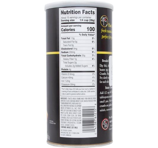 فتات خبز عادي 4C 425 جم