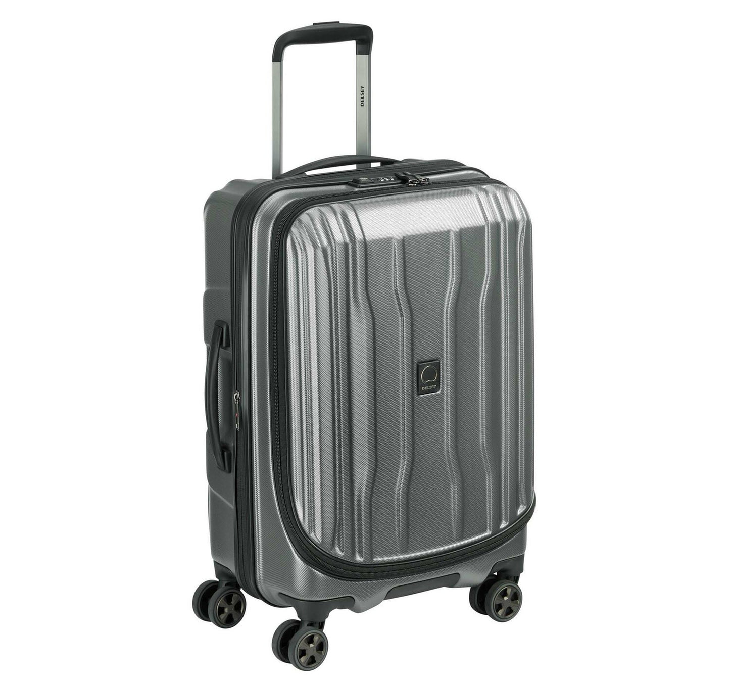 Delsey Cruise 4 Wheels Hard Trolley,70 cm, Platinum