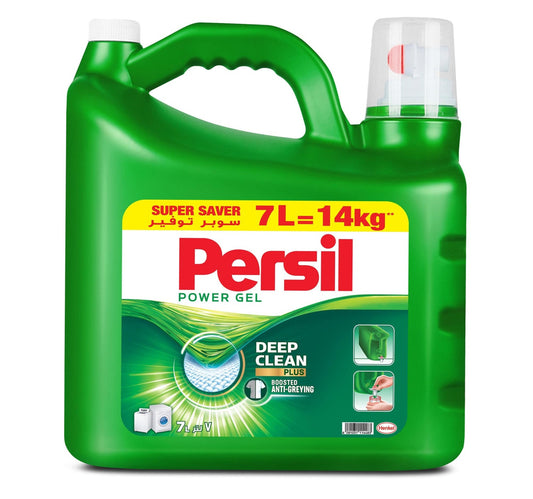 Persil Power Gel Liquid Laundry Detergent 7 Litres