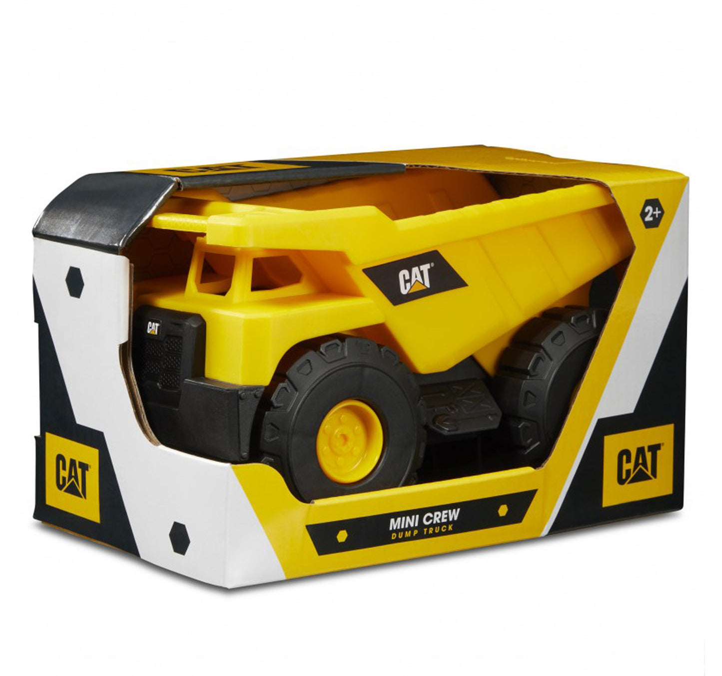 Cat Tough Mini Crew Dump Truck, Yellow, 82010