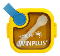 Win Plus Square Lunch Box Stainless Steel 6126 750 ml Assorted Colours