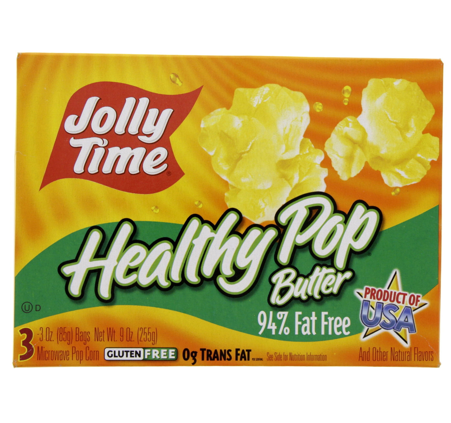 Jolly Time Healthy Pop Butter Pop Corn 255 g