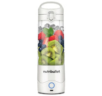 Nutribullet Rechargeable Portable Blender, White, NB-PB475W