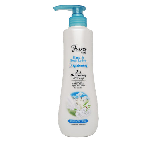 Feira White Brightening Goat's Milk Hand & Body Lotion 600 ml