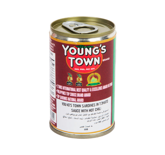 Young's Town Sardines In Tomato Sauce With Chili 155 g