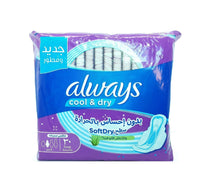 Always Cool & Dry Maxi Thick Large Sanitary Pads With Wings 30pcs