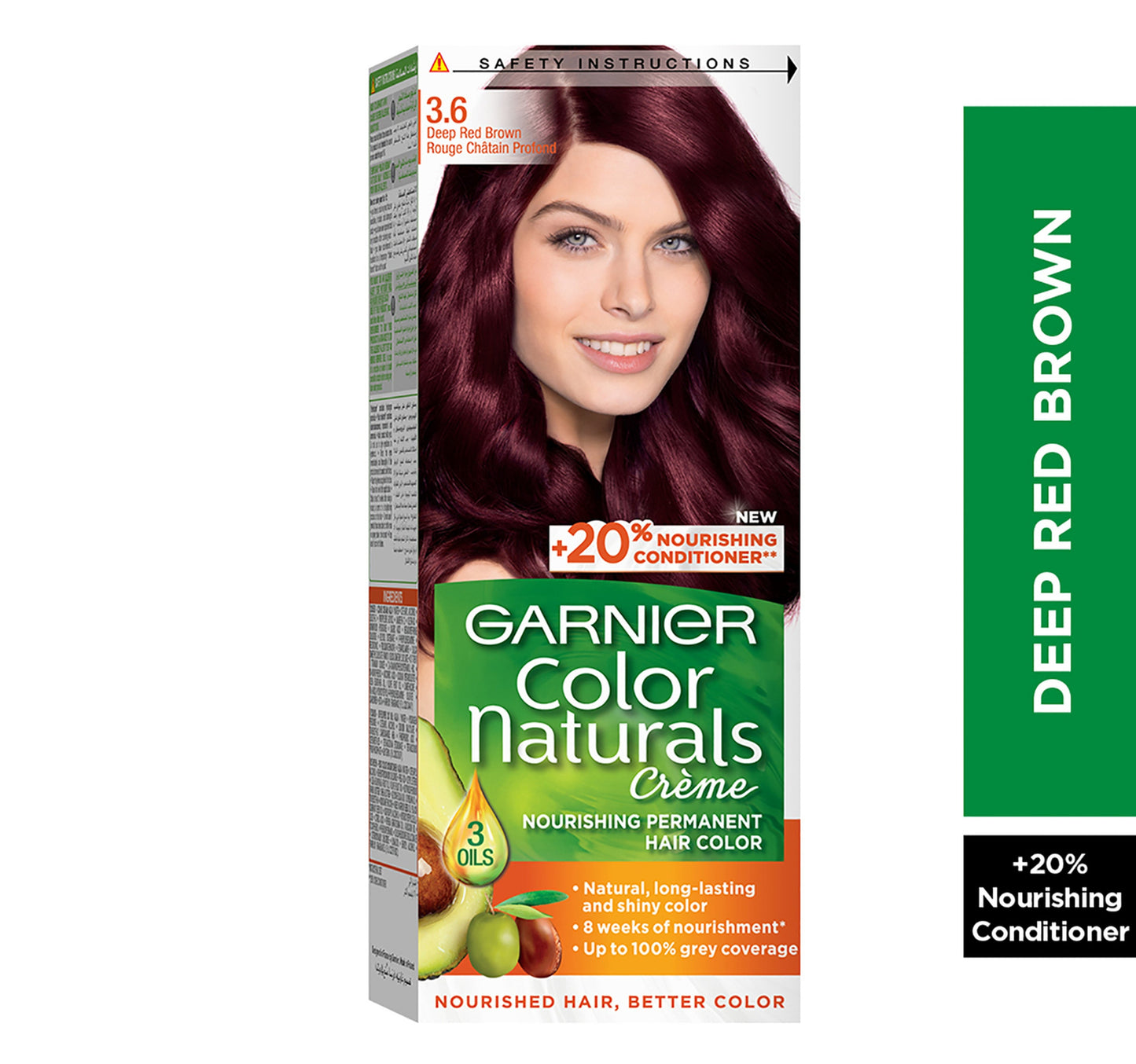 Garnier Color Naturals 3.6 Deep Red Brown 1 pkt