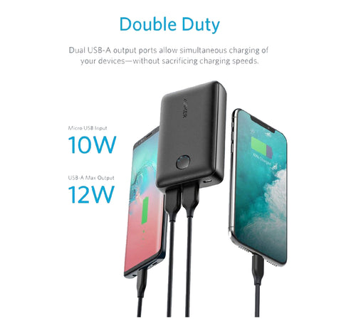 Anker Power Bank, 10000mAh, A1223H11