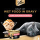 Sheba Tuna and Salmon in Gravy Cat Food 6 x 85 g