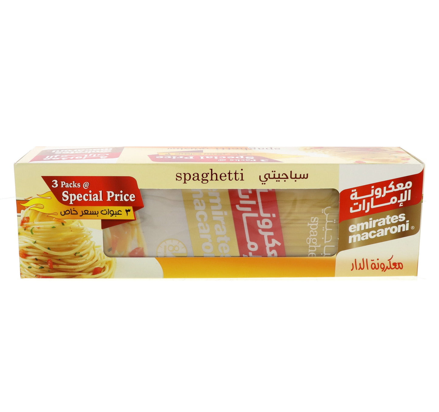 Emirates Macaroni Spaghetti 3 x 400 g