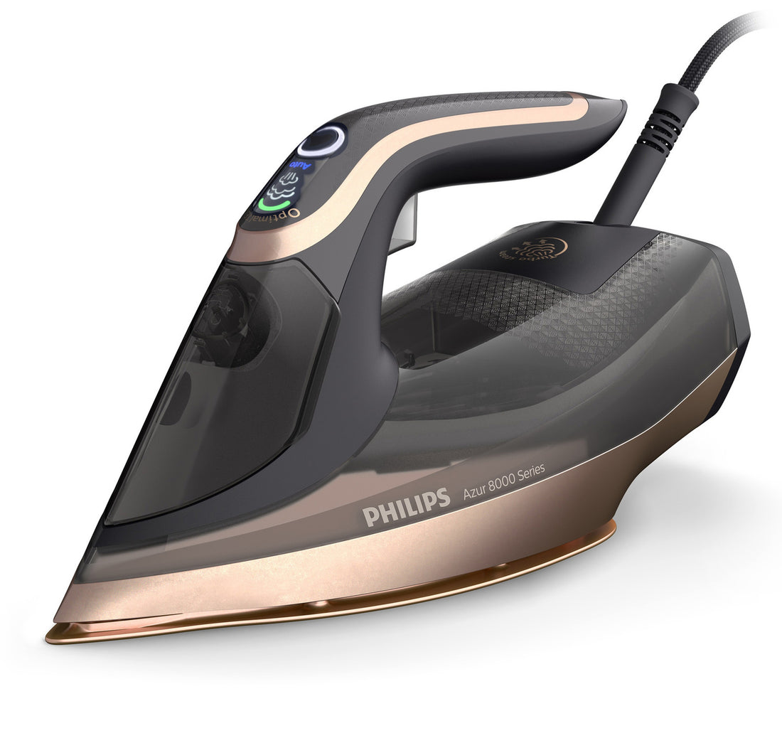 Philips Azur 8000 Series Steam Iron, 3000 W, Black, DST8041/86