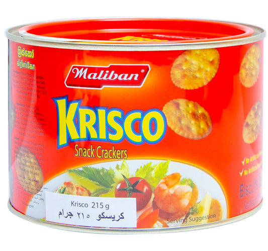 Maliban Krisco Snack Crackers 215 g