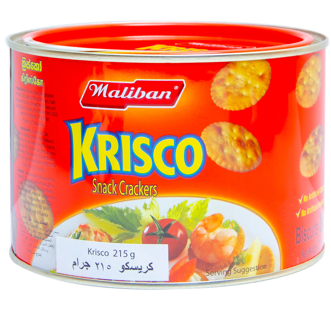 Maliban Krisco Snack Crackers 215 g