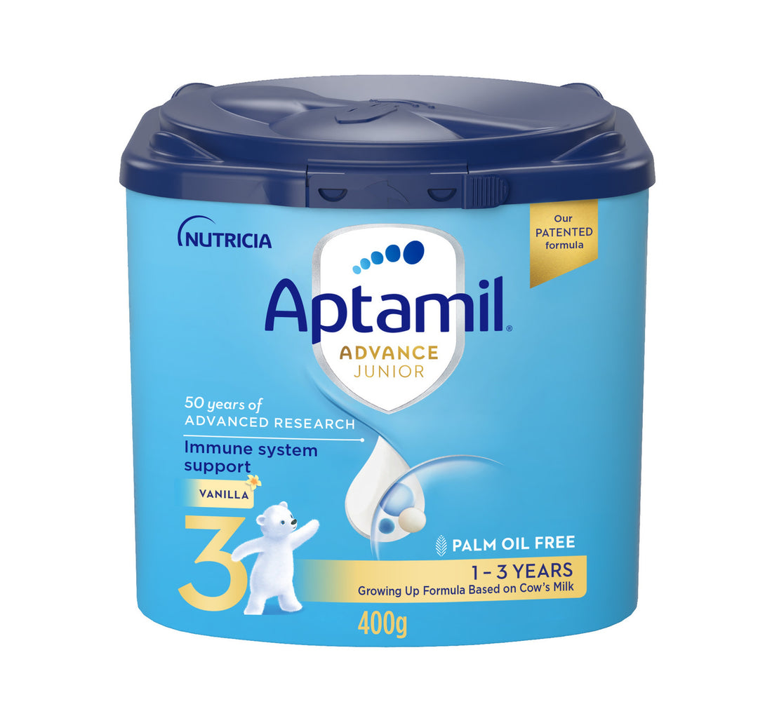 Aptamil Advance Junior Stage 3 Growing Up Formula Vanilla Flavour From 1-3 Years 400 g