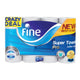 Fine Super Towel Pro 3ply Value Pack 4 Rolls