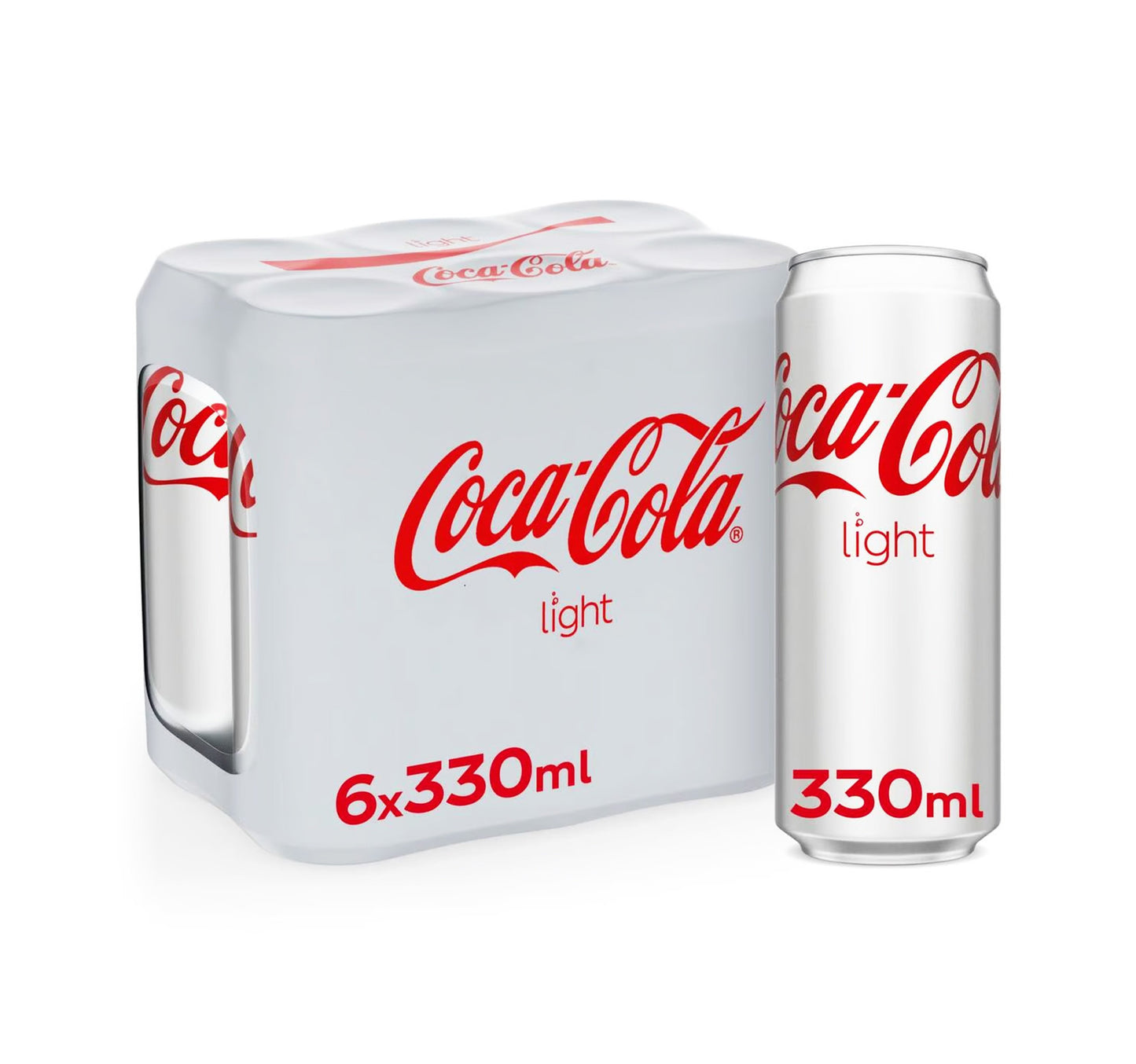 Coca Cola Light Can Value Pack 6 x 330 ml