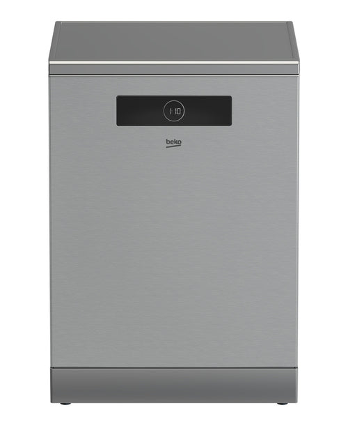 Beko Dish Washer, 15 Place Settings, Fingerprint-free Stainless Steel, BDEN38523XQ